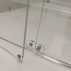 acrylic cake box